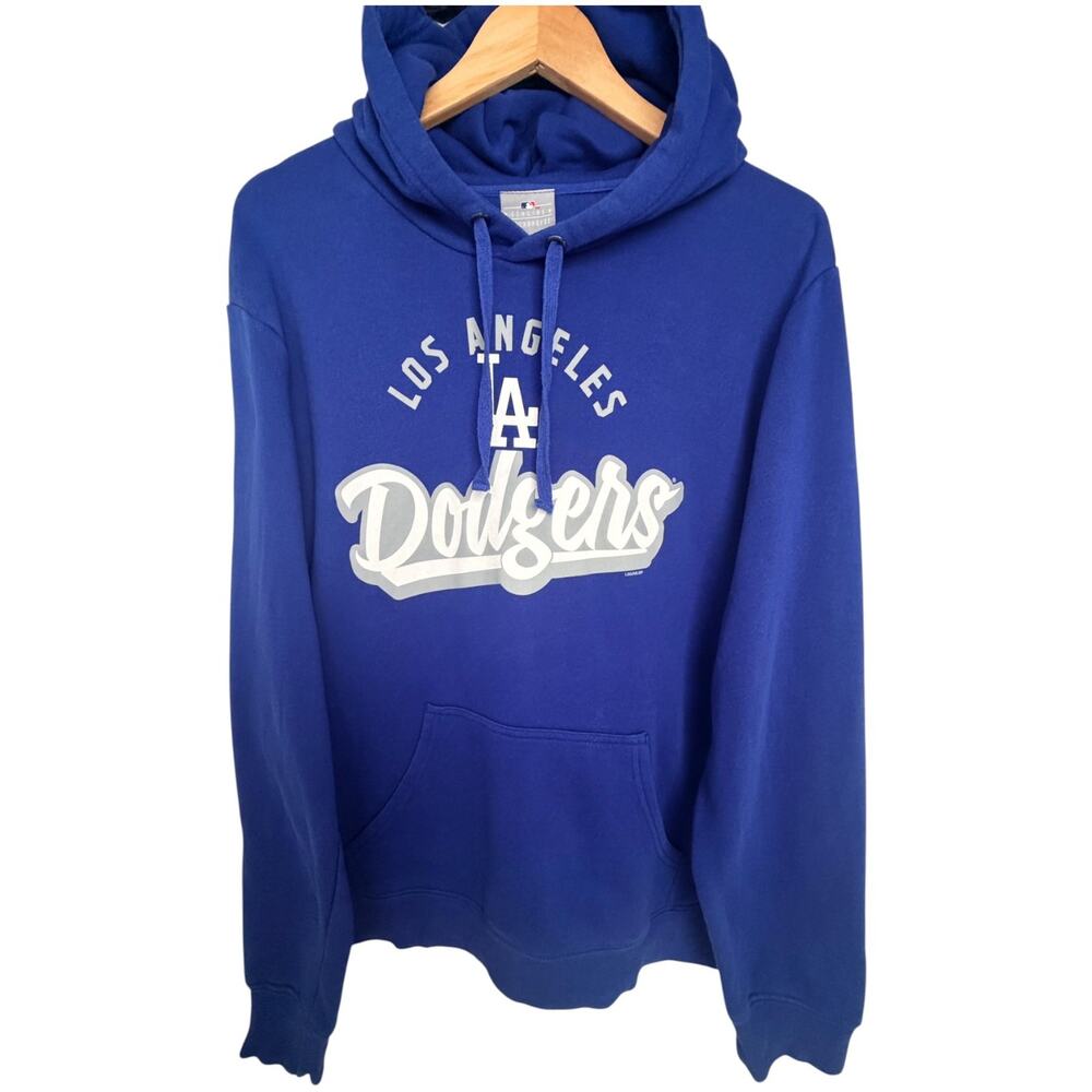Los Angeles Dodgers Blue Los Angeles Dodgers Hoodie Cotton Men's Large